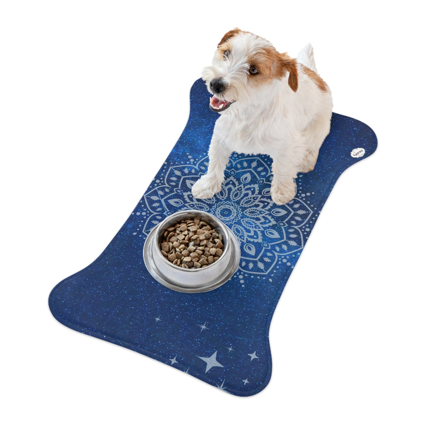 Tapis Mandala Bleu