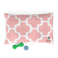 Red Flower Dog Bed